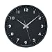 Lemnos nine clock ���Ȼ��� �֥�å� LC08-14W BK