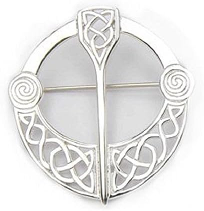 Sterling Silver Celtic Pennanular Brooch