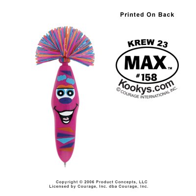 Childrens Toyshop  Toys : Kooky Pen Max 158 Krew23