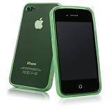 BoxWave Apple iPhone 4 Pure Crystal Slip (Electric Green)