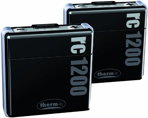 Thermic Therm-ic Schuhheizung SmartPack rc 1200 (EU, US), schwarz/silber