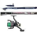 Carbon Telescopic Rod 10ft & Spitfire Reel And Line