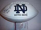 Paul Hornung Signed Football - Notre Dame heisman Jsa coa - Autographed College Footballs