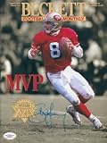 Steve Young Autographed Beckett Magazine