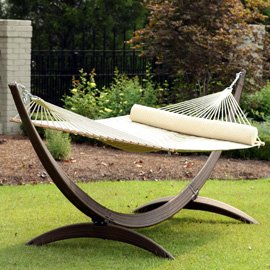 Wicker Hammock Stand by Hatteras Hammocks (SAR-WICK) by 
