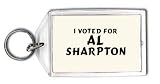 I voted for Al Sharpton Keychain