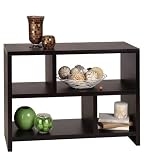Console Table - Bookcase Style (Espresso) (28H x 38W x 15D)