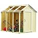 F3 Brands, LLC 90192 Peak Roof Style Shed Kit