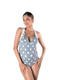 Cachecoeur RETRO Dot Print wear Swimsuit France Import