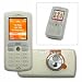 PCMICROSTORE Brand Sony Ericsson W810i W810 Premium Clear Silicone Skin Protective Case Cover