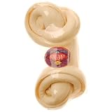 Chunky Chews&Acirc;&reg; 11"-12" Natural Rawhide Safety-Knot&Acirc;&reg; Bone for Large Dogs