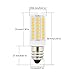 J&C E12 LED Light Bulbs Candelabra Base, 5W (40W Halogen Equivalent), 400LM, Natural Daylight White (4000K), 120V, Mini Candelabra LED Daylight White Bulbs for Home Lighting (Pack of 5)