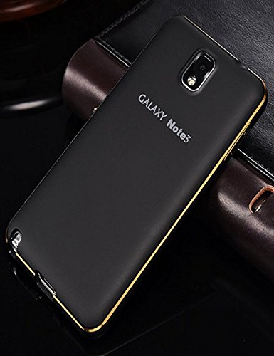 Galaxy Note 3 Case,Samsung Note 3 Case,TIANLI(TM) Luxury Aluminum Metal Bumper Frame Hard Case Cover Shell For Samsung Galaxy Note 3 +[Screen Protector]+[Free Stylus]+[Cleaning Cloth],Black
