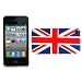 Cbus Wireless Union Jack British Flag Hard Case / Cover / Shell for Apple iPhone 4S / iPhone 4