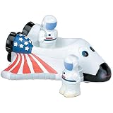 Tub Toys SPACE SHUTTLE and ASTRONAUTS 3 pc Set... by