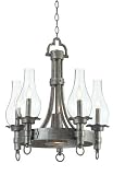 Kalco 4205TP Tawny Port Americana Rustic / Country 5 Light Chandelier From the Americana Collection