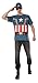 Rubie's Costume Men's Marvel Universe Captain America The Winter Soldier T-Shirt