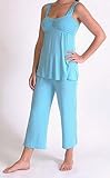 MARRIKAS BAMBOO FIBER PAJAMAS MEDIUM BLUE (10-12)