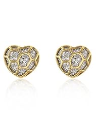 Sterling Silver Sacred Heart Earrings