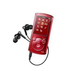 Sony Walkman NWZ-E463R Video-Walkman (4GB, USB, Mikrofon) rot