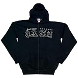 Apparel : Johnny Cash - Stars Zip Hoodie