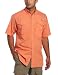 Columbia Men's Bonehead Short Sleeve Shirt, Bright Peach, Medium