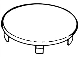 Moen 22897 1-1/2 Hole Cover