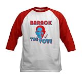 Vintage Barack the Vote Kids Baseball Jersey