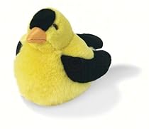 American Goldfinch - Audubon Plush Bird (Authentic Bird Sound)
