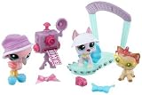 Hasbro Poupée - 92618- Littlest Petshop 3 et Accessoires-N°1022/1023/1024 - Podium pour le défilé