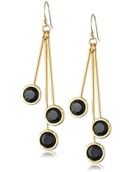 kate spade new york "Ferris Wheel" Triple Jet Drop Earrings