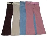 Girls' Corduroy Pants with Belt