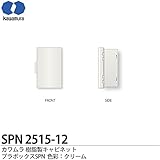 【カワムラ】プラボックス 屋内・屋外用兼用/木製基盤 SPN2525-12 色彩:クリーム