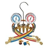Mastercool (MAS66661) Brass Manifold for R134A with 60 Hoses