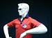 Edles Polo mit Aufnäher LES ROUTIERS - blau rot - Patch Badge Poloshirt T-Shirt LKW - S M