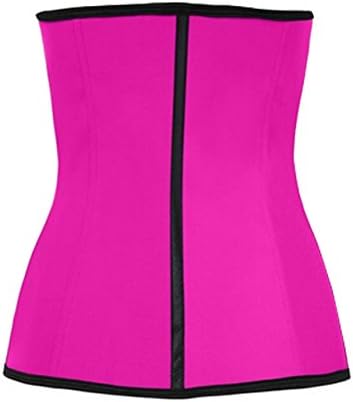 Canel Women's Latex Steel Boned Waist Cincher Girdle Body Shaper M