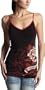 Ed Hardy Women's Flirt Kate Camisole - 3026,Black,Medium