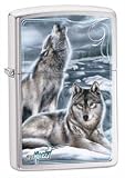 Zippo Mazzi Winter Wolves Lighter Reliable