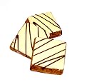 Pawsitively Gourmet Yogurt Cream Cheese Brownies for Dogs (Pack of 20)