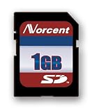 Norcent SDC1GB 1GB SD Memory Card