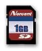 Norcent SDC1GB 1GB SD Memory Card