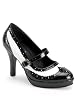 4 Inch Heel Gangster Mary Jane Pump Women'S Size Shoe