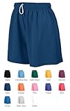 IMAGE OF Augusta Ladies Wicking Mesh Soccer Short PINK WM