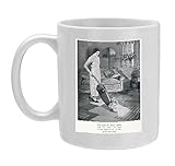 Photo Mugs of Woman hoovering from Mary Evans