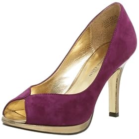 AK Anne Klein Women's Esteria Peep Toe Pump