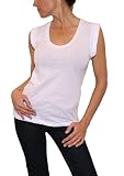 IMAGE OF Women's LNA Muscle Tee Shirt in White Size XS
