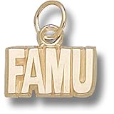 Florida A&M Univ Famu 1/4 Pendant (10kt)