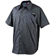 Fly Racing Pin-Stripe Men's Polo Racewear Shirt - Black