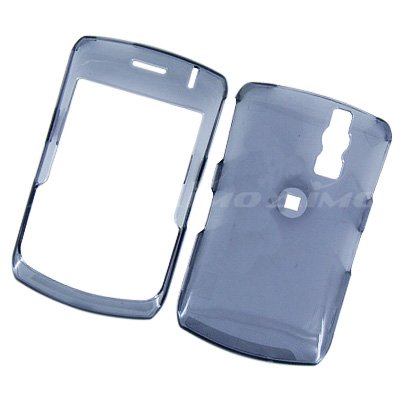 RIM Blackberry Curve 8300 8310 8320 8330 Snap-on Protector Hard Case Transparent Cover Smoke Grey