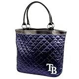 MLB Tampa Bay Rays Quilted Tote, Navy